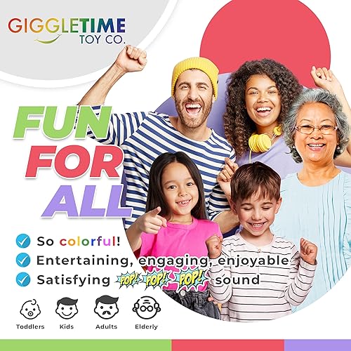 Miniatura 3 de Paquete de 2 juguetes sensoriales para ansiedad de burbujas, silicona, alivia el estrés y la ansiedad, autismo, TDAH, recuerdos de fiesta,