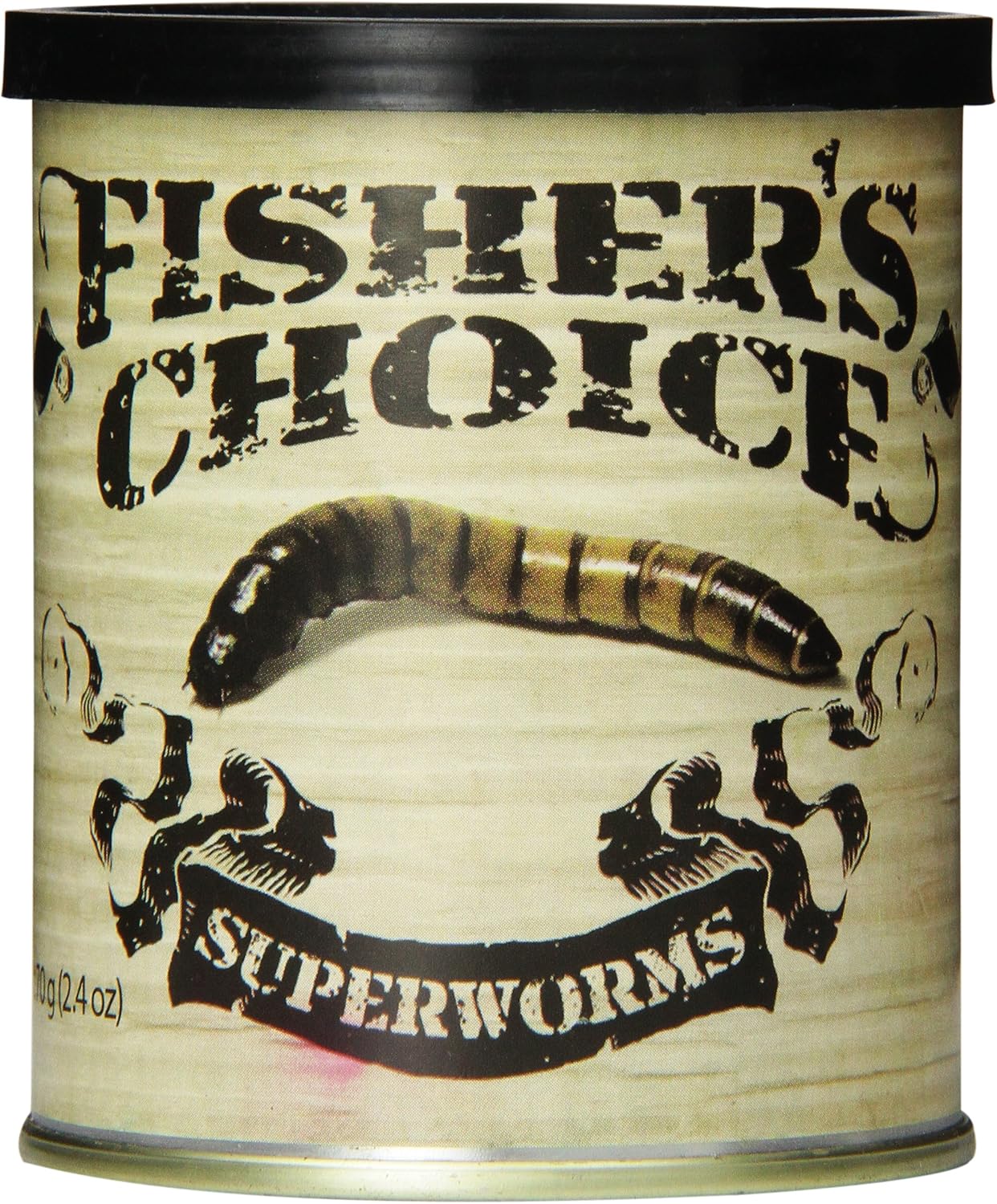 Fisher's Choice: Super Worms, 70 g / 2.4 oz : Patio, Lawn & Garden
