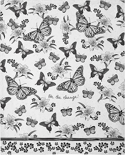 Miniatura 9 de Karma Gifts KA101944 - Toalla de té bohemia en blanco y negro pulpo