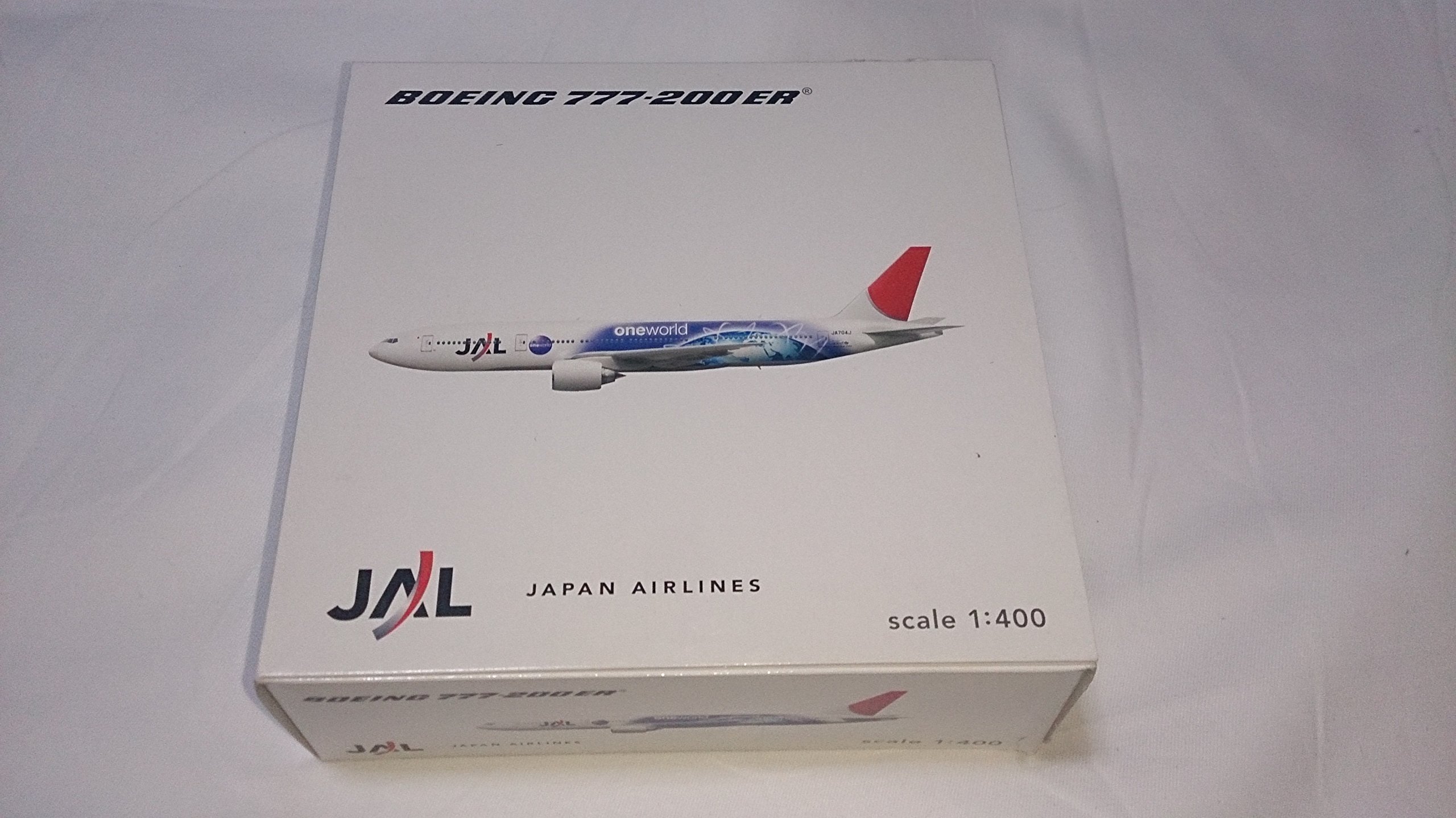 Amazon | ジャルックス 1/400 B777-200 日本航空 ONE WORLD 特別塗装機
