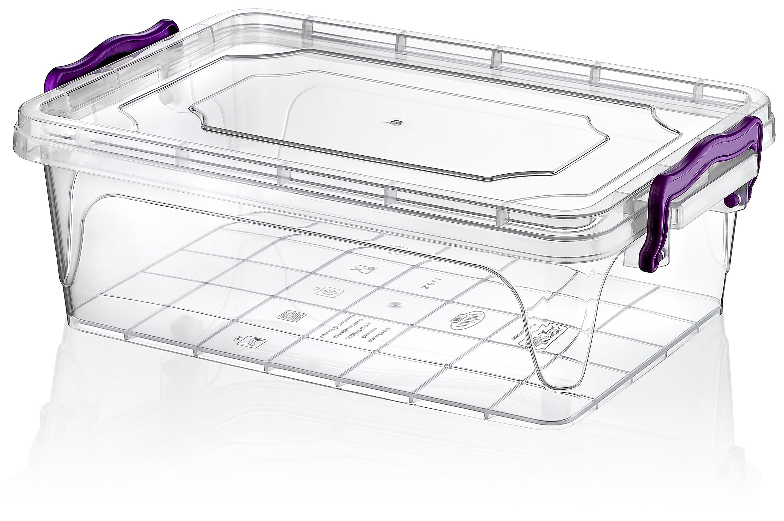 3.8 Litre 1-Piece Plastic Rectangular Multi-Box