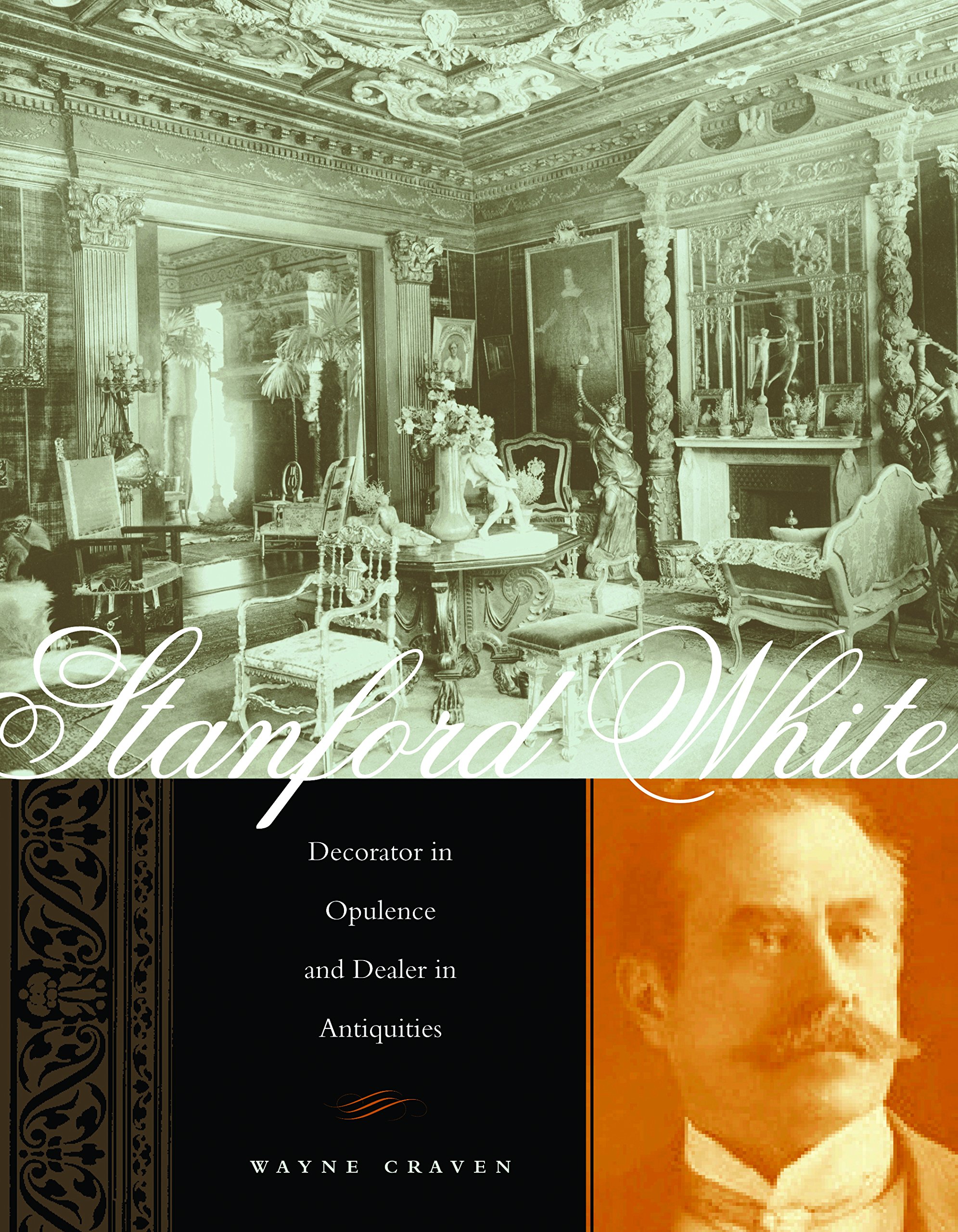 Stanford White livre de luxe sur l'architecture Gilded Age et décoration d'époque