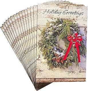 SHADE TREE GREETINGS Fravessi Holiday, New Years Boxed Greeting Card Multi-Pack Set (5