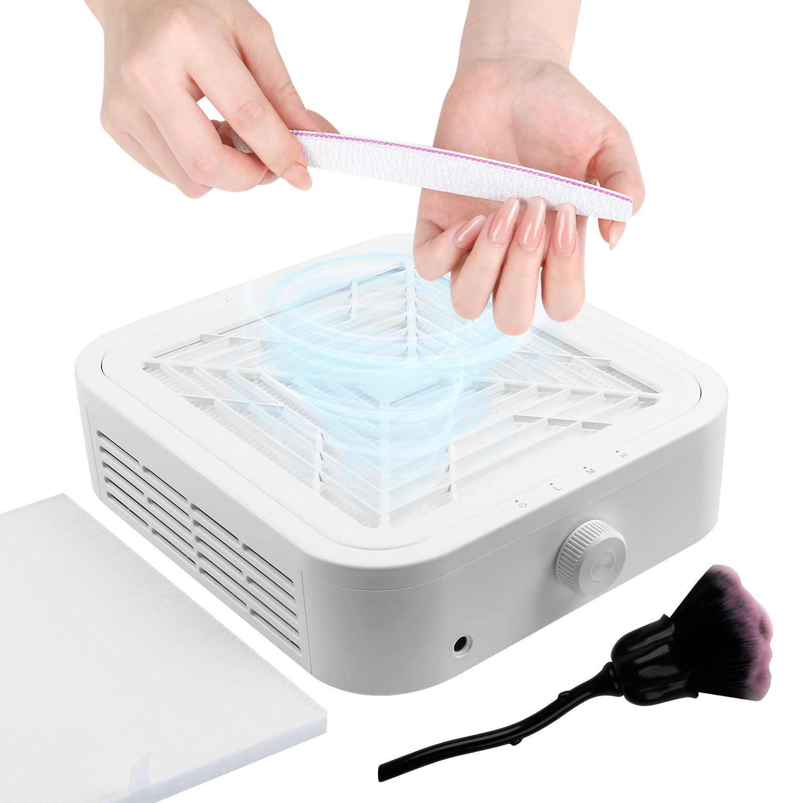 ボンネイル集塵機 Amazon.com: BOMOQING Nail Dust Collector, 120W Powerful