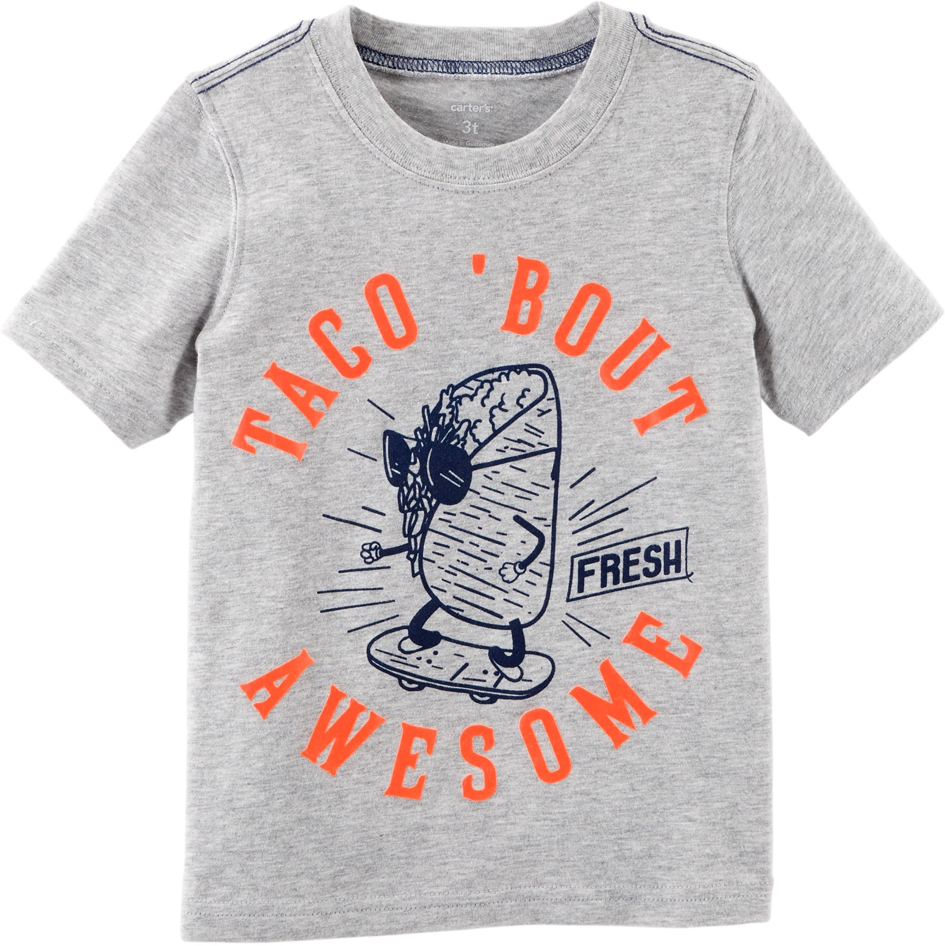 T-shirt Taco Bout Awesome Carter's idéal pour l'école et le parc