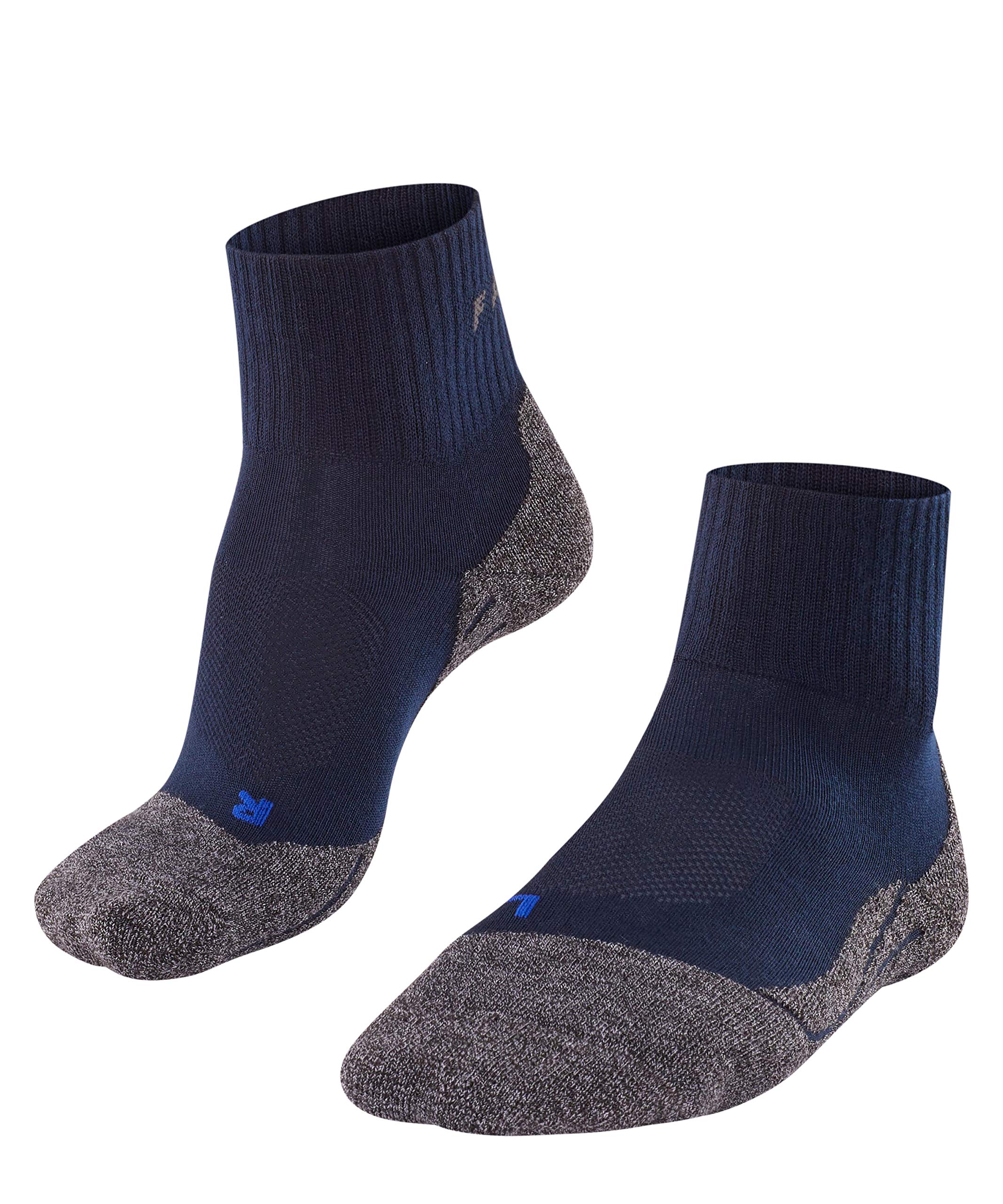 FALKE Herren Wandersocken TK2 Explore Cool Short M SSO Funktionsgarn antiblasen dick 1 Paar & Damen Wandersocken TK2 Explore Cool Short W SSO Funktionsgarn antiblasen dick 1 Paar
