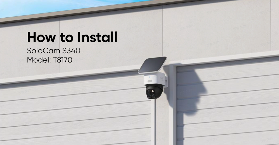 eufy Security SoloCam S340 Dual Cameras Solar Security Camera