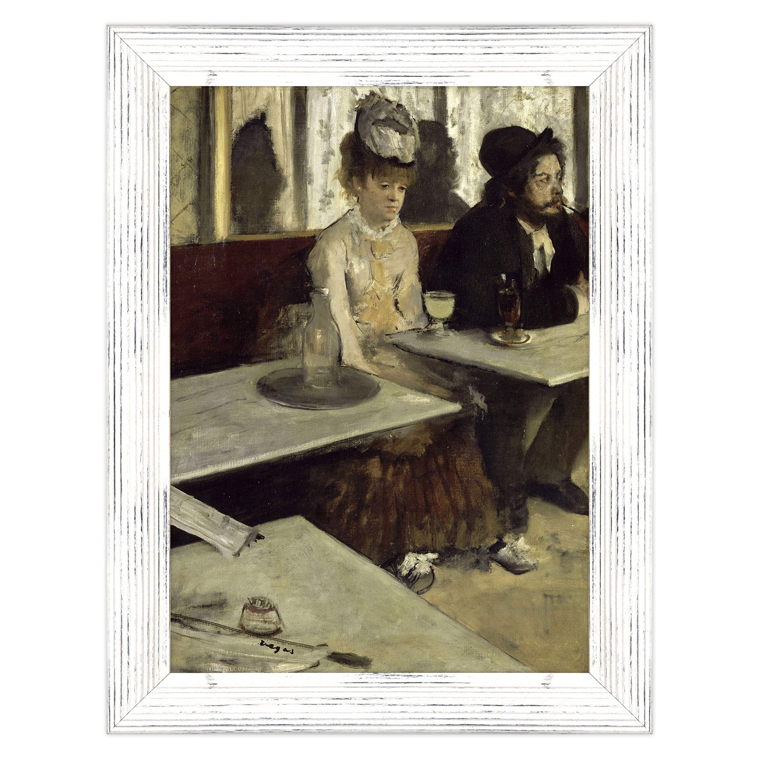 Póster y impresión con marco moderno - Edgar Degas Assenzio - Arte impresionismo (449)