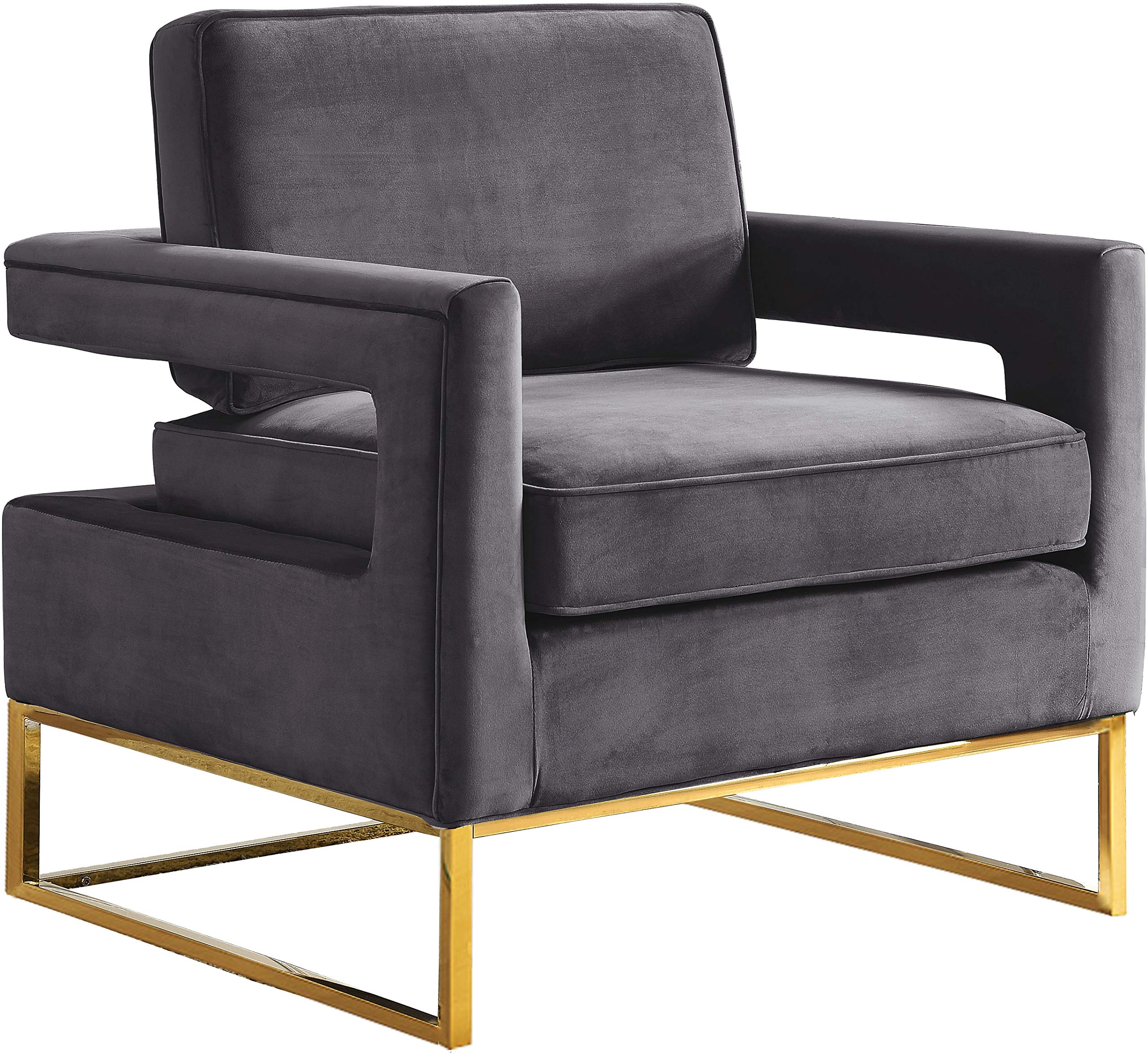 Buy Meridian Furniture Noah Collection Modern Contemporary Velvet