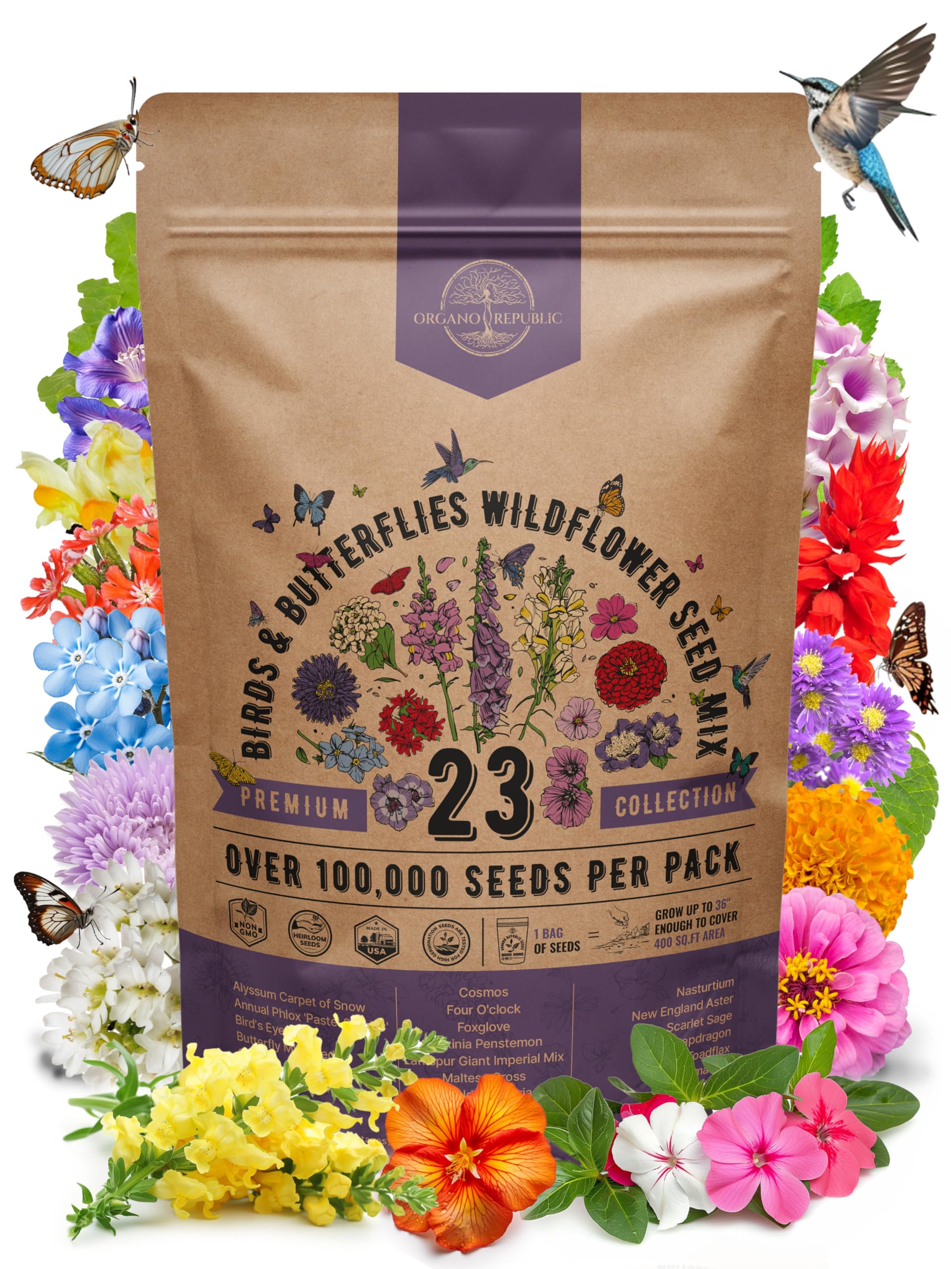 Organo Republic 23 Wildflower Mix