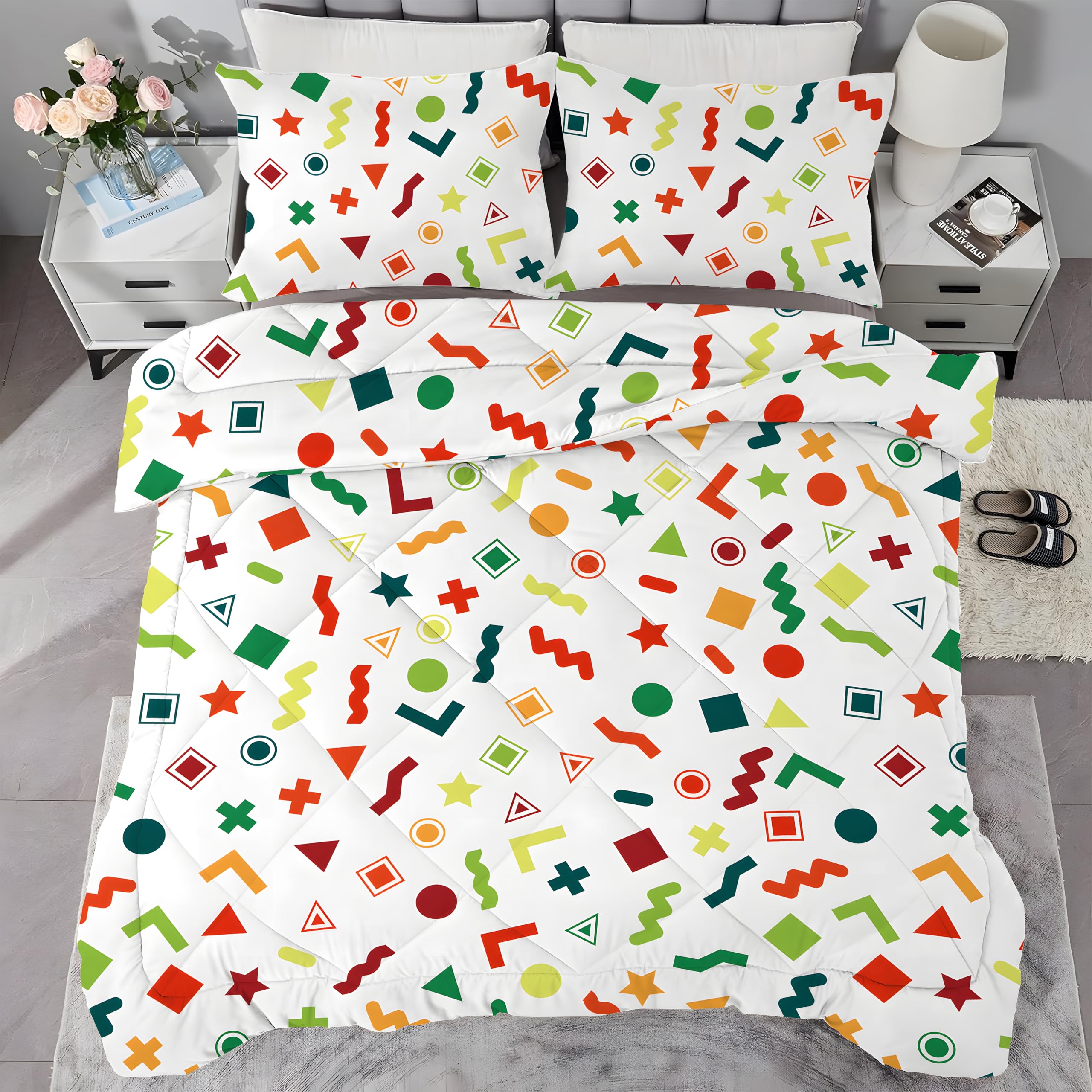 Couette 140x200 lavable et réversible pour un lit 1 personne confortable toute l'année