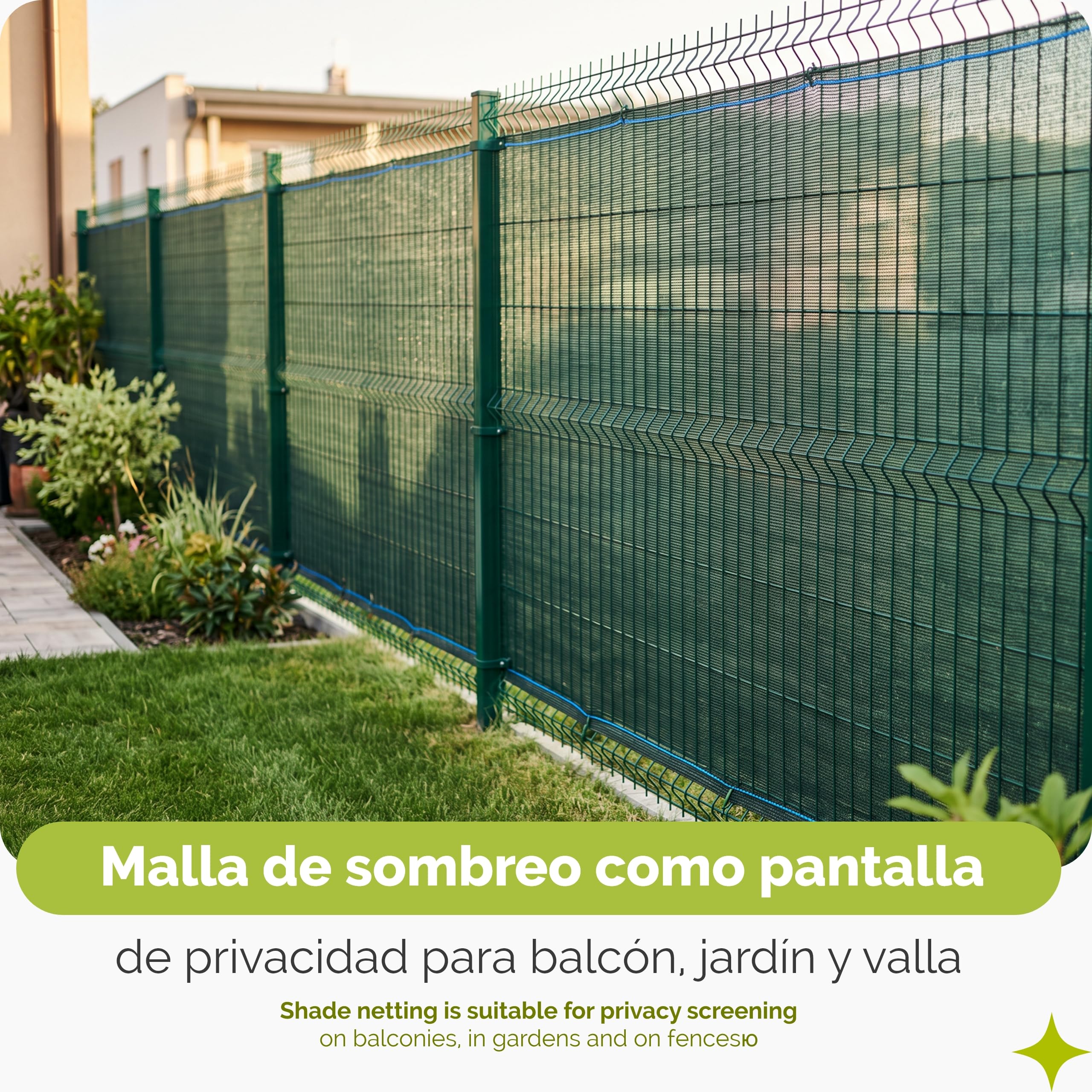 Garronda Malla de Sombreo 1,5 x 50 m 135 g/m² GD-0255