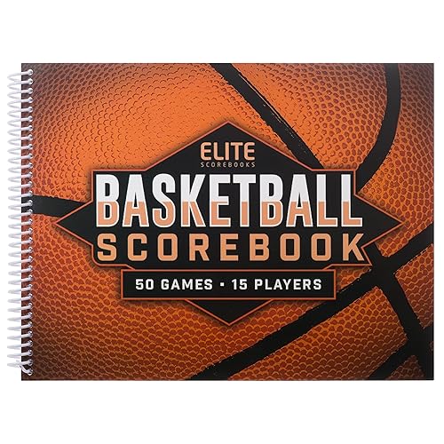 Basketball Scorebook - 50 Games Score Book Side by Side