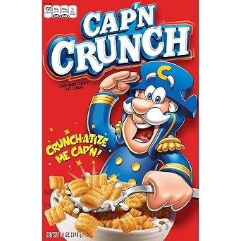 Cap'n Crunch Cereal, Original Crunch, 14 Ounce