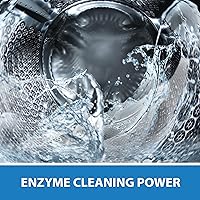 Vista 3 de SANI 360° - Tabletas limpiadoras para lavadora, paquete de 24 unidades, formuladas con enzimas, limpieza profunda y desodorización para lavadoras