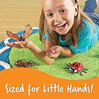 Vista 3 de Learning Resources Insectos jumbo, juguetes de animales para niños, ciencia preescolar infantil, habilidades motoras finas, regalos para niños