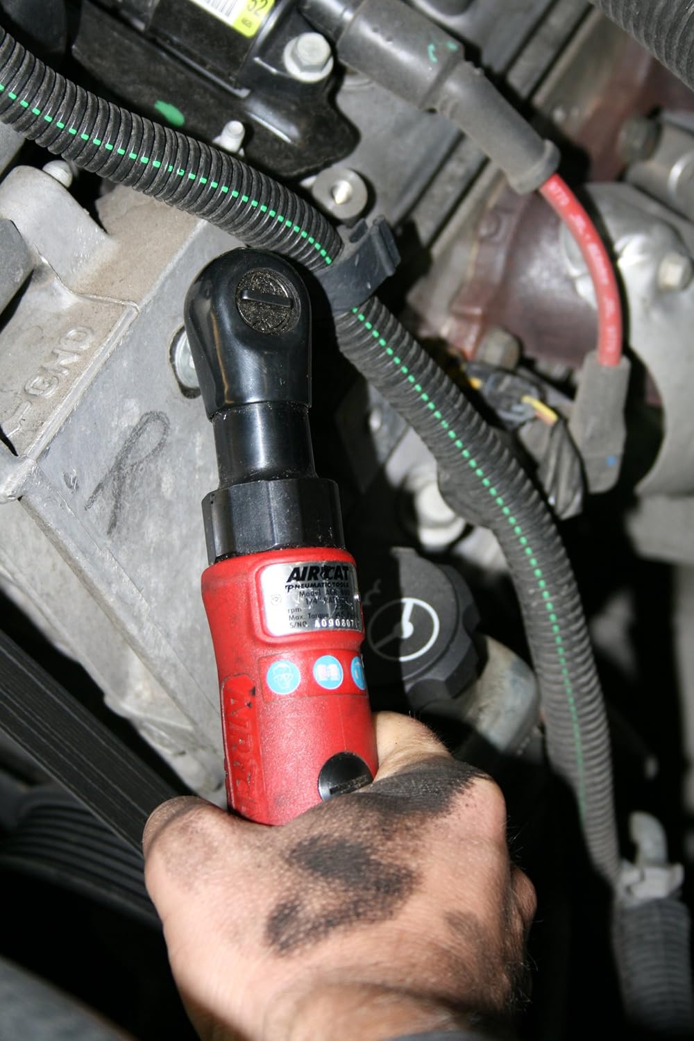 🔥 AIRCAT 802 3/8-Inch Composite Ratchet Wrench 70 ft-lbs