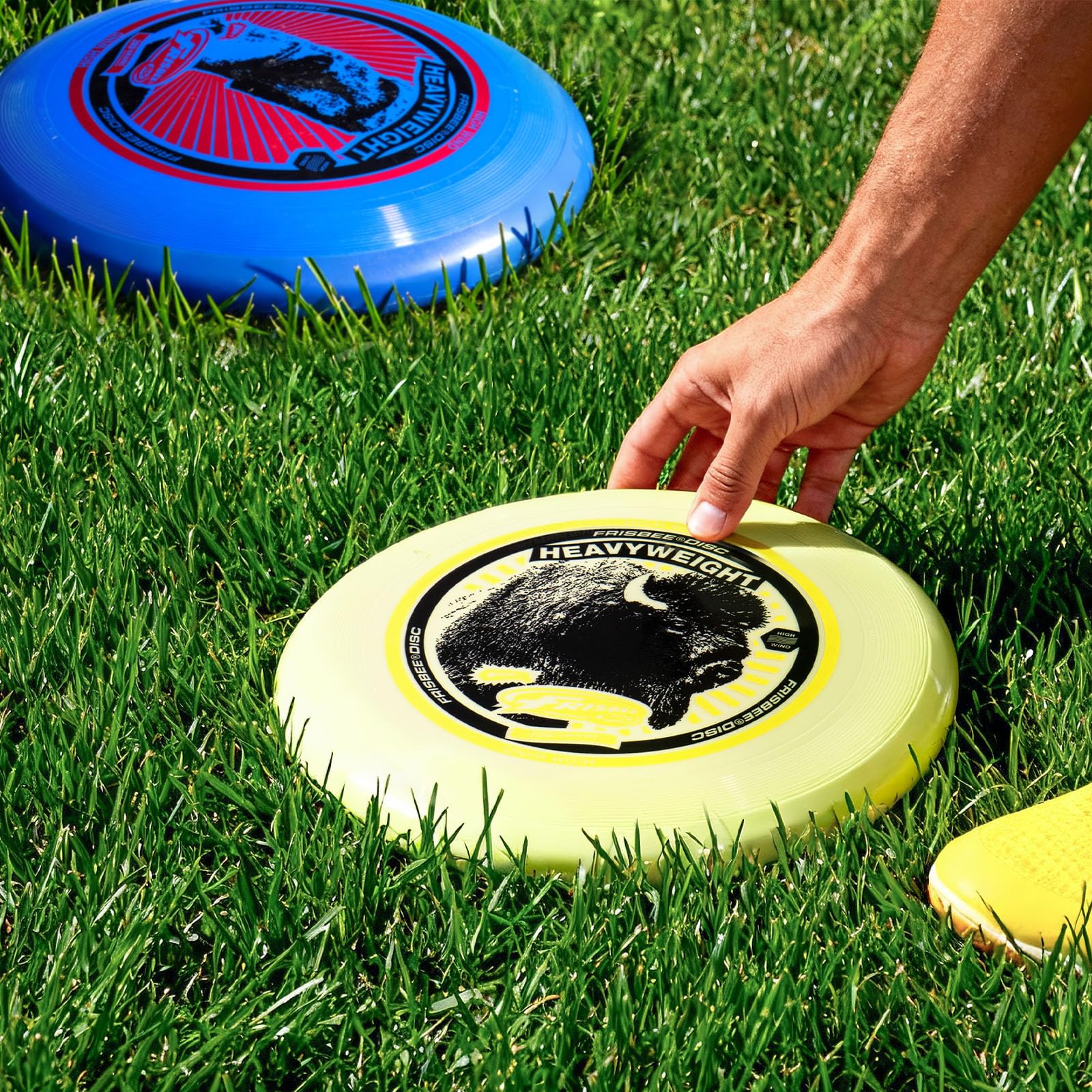 Wham-O Frisbee Pesado 200g, 27.94cm Disco de Larga Distancia y Duradero para Actividades al Aire Libre, Vuelo Estable para Diversión en Familia — view 7