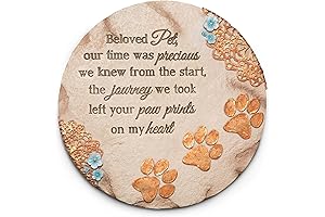 Pavilion Gift Company 19059 Light Your Way Memorial Garden Stone for Beloved Pets