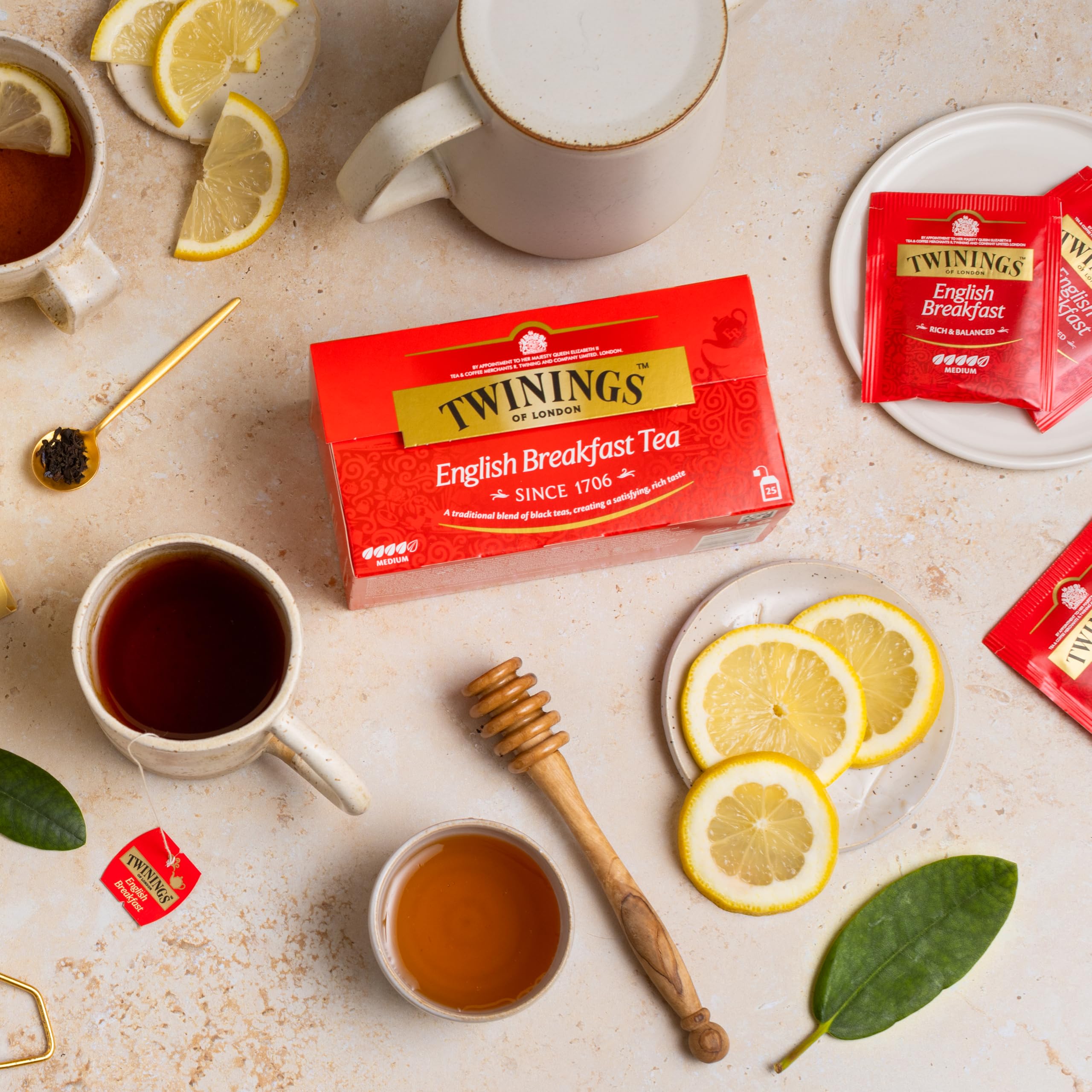 Twinings Of London English Breakfast Tea 25 Bolsitas