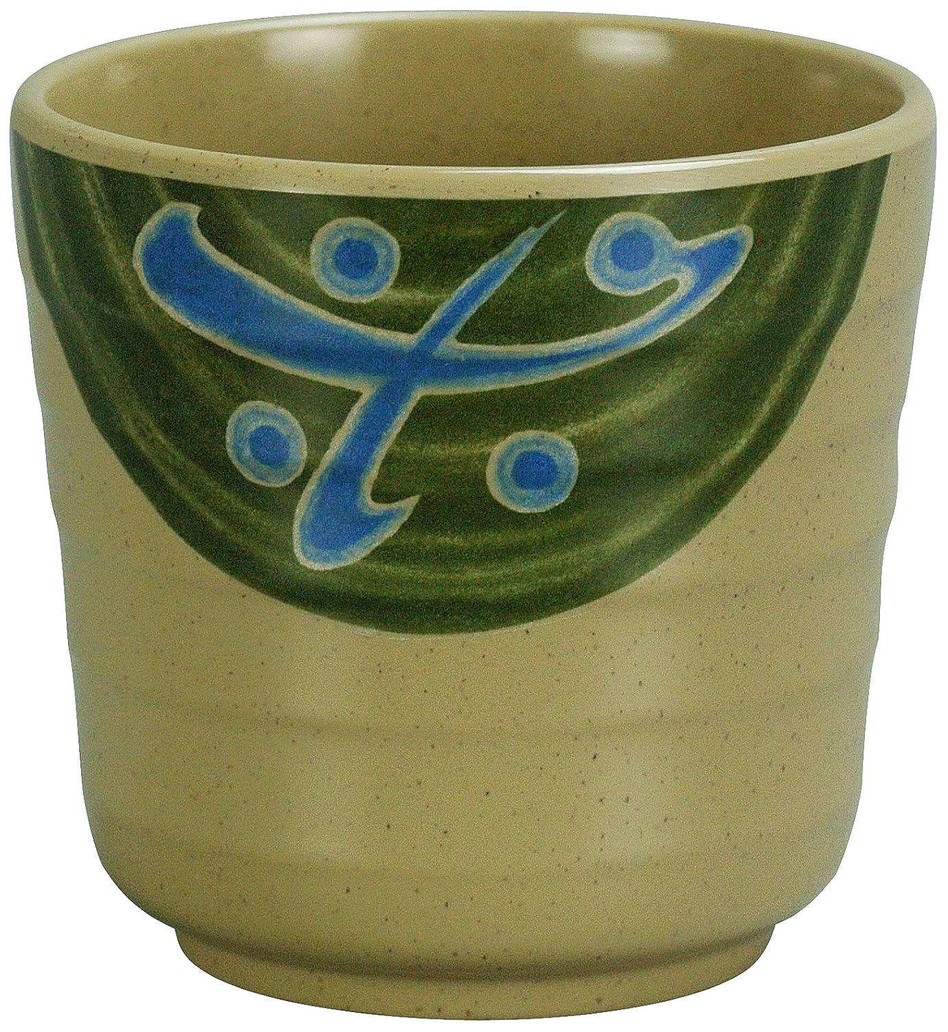 Yanco JP-9152 Japanese Tea Cup, 6 oz Capacity, 2.5" Height, 3" Diameter, Melamine, Pack of 48
