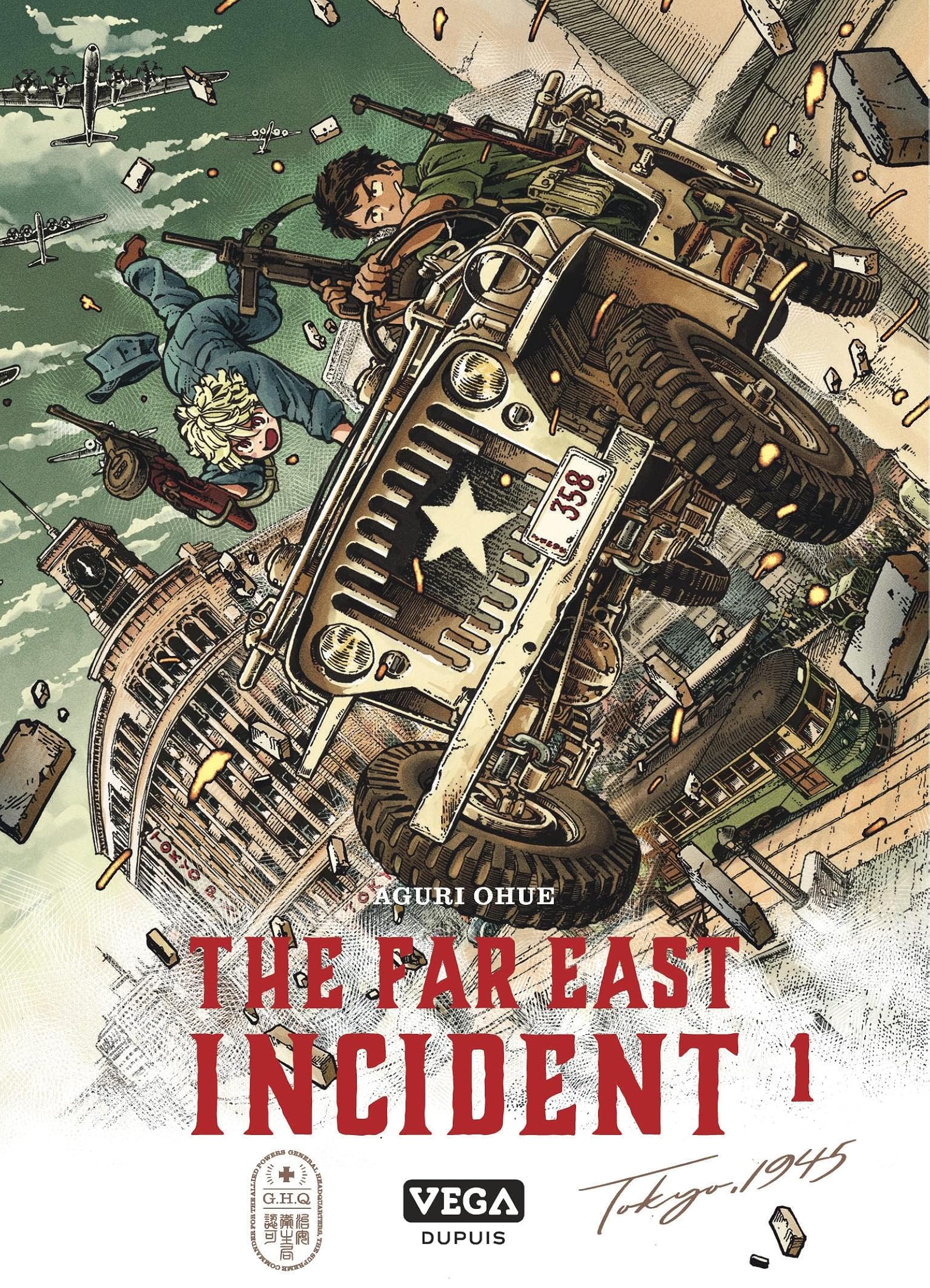 Couverture de The Far East Incident - Tome 1, sortie 7 October 2022