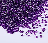 Vista 25 de Paquete de 10000 unidades de cristales de confeti dispersos para mesa de boda, diamantes acrílicos, rellenos de jarrón de diamantes de imitación