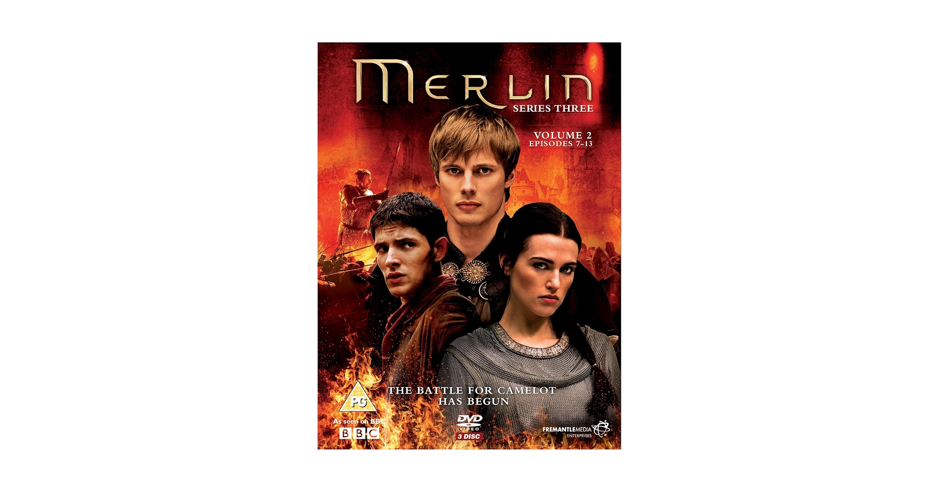 Amazon.com: Merlin: Series 3 - Volume 2 - 3 DVD Box set