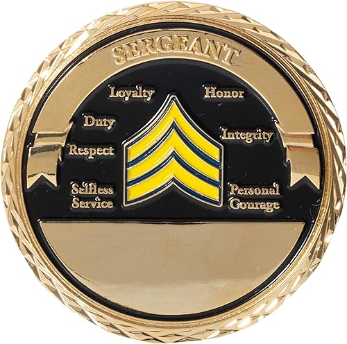 Miniatura 4 de Moneda de desafío de rango de primer sargento del ejército de los Estados Unidos