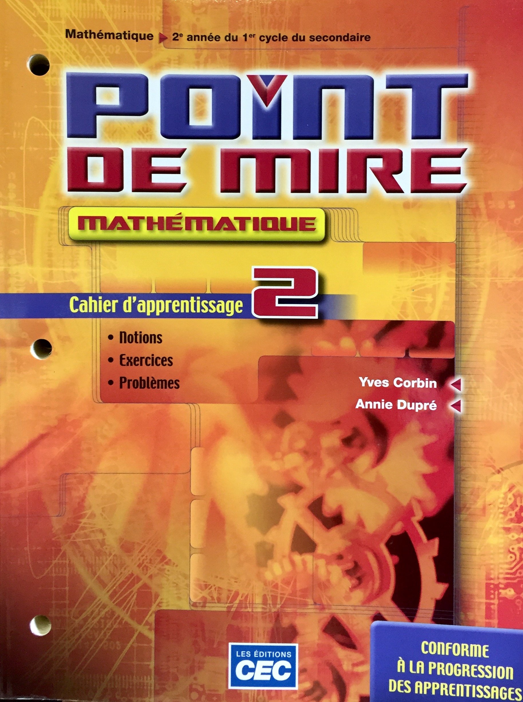 Point De Mire Secondaire 2 Corrigé Gratuit