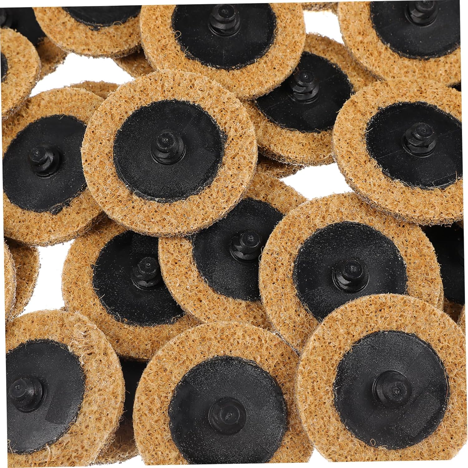 SMASOLO 50Pcs Sanding Discs Tools for Quick Rust and Stripping Easy to Replace Grinding Discs for Automotive and Processing Projects