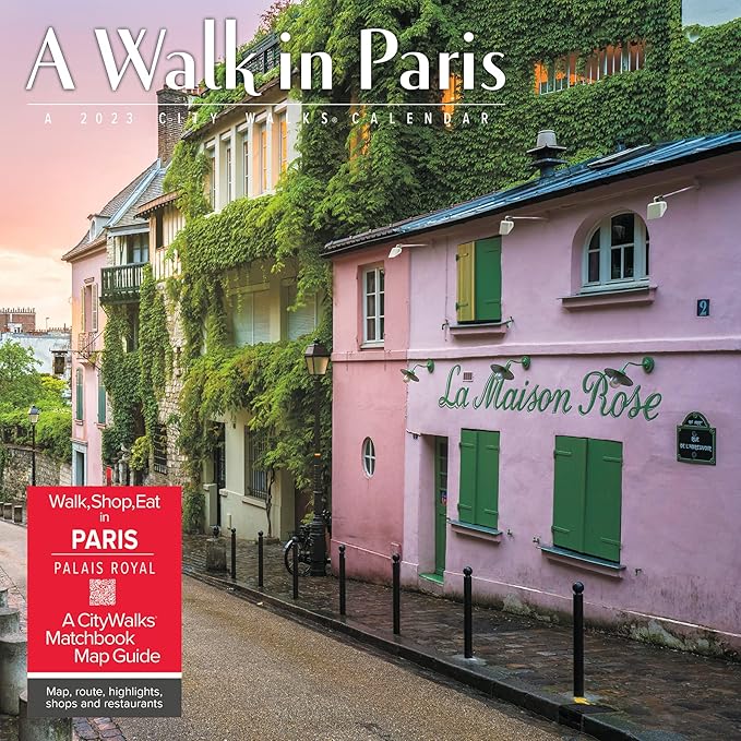 A Walk in Paris 2023 Wall Calendar Willow Creek Press Amazon.co.uk