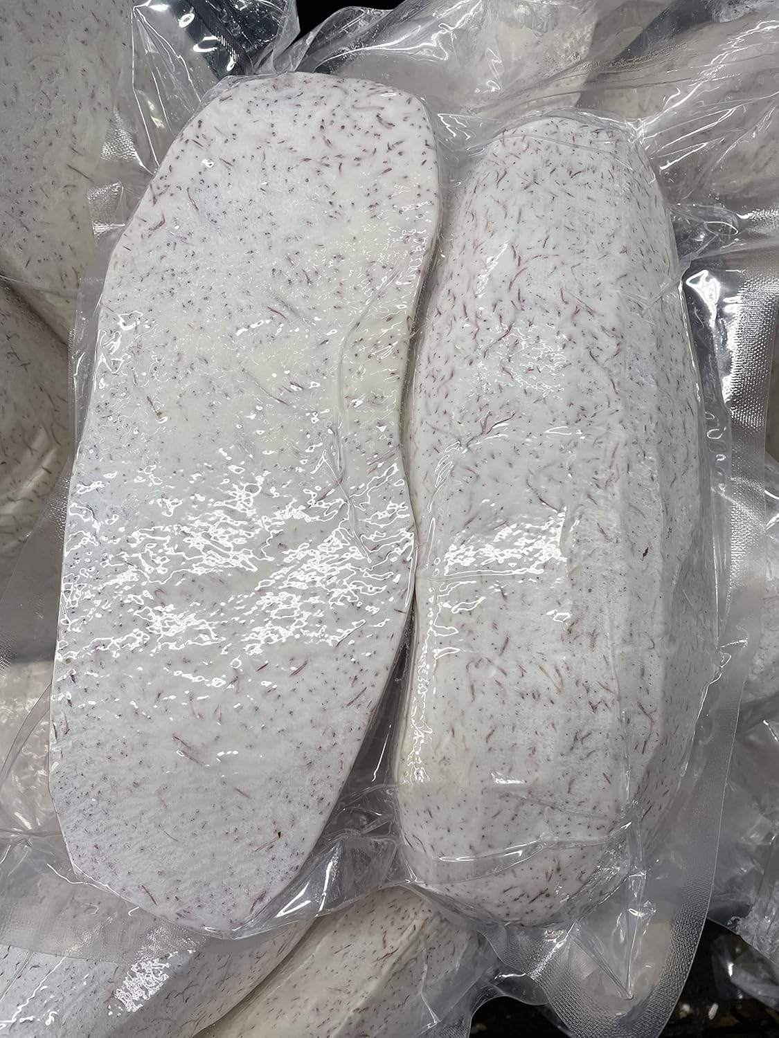 Kejora Peeled Malanga / Taro Root_ 4 Lbs ( Vaccum Pressed )