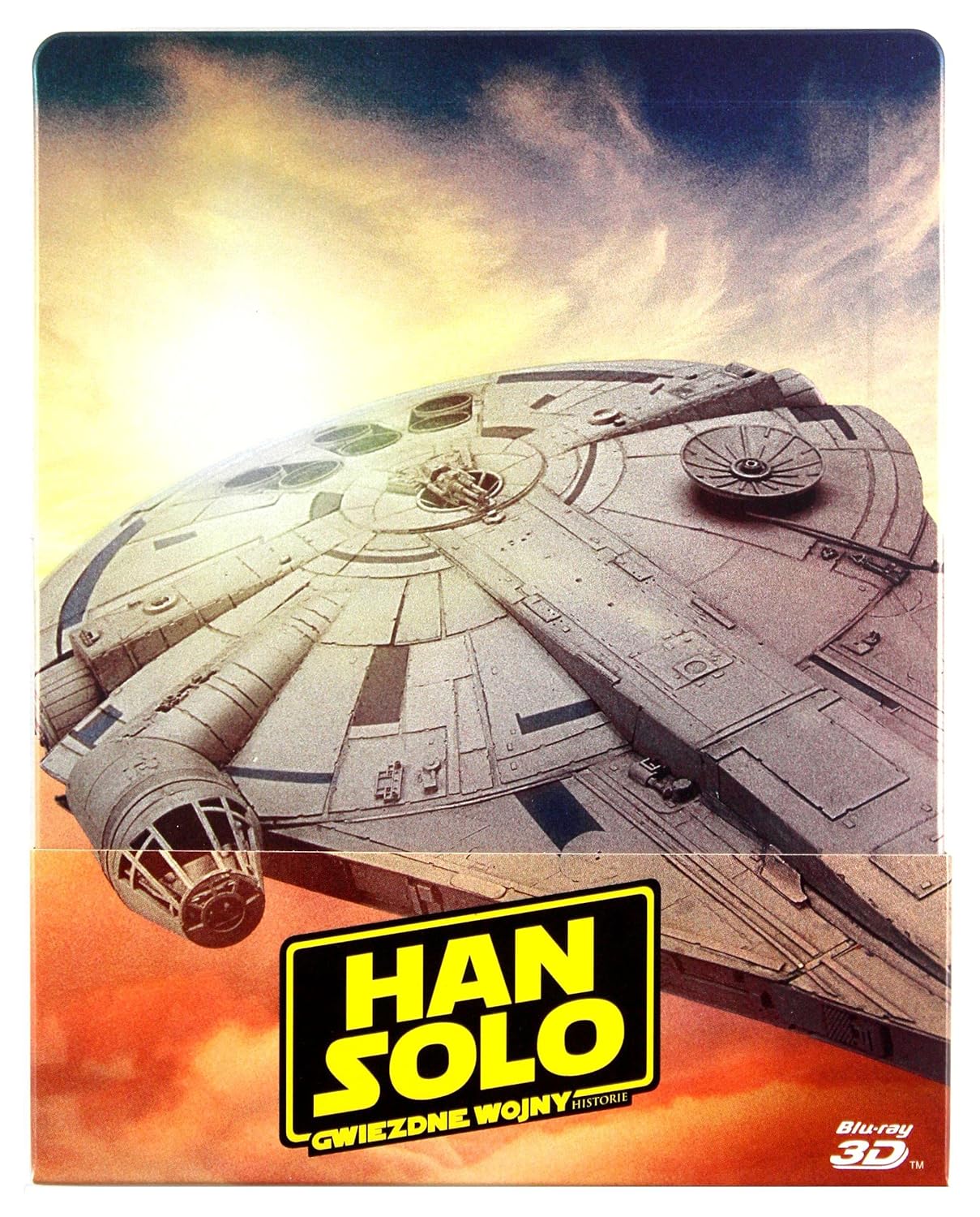 Solo: A Star Wars Story Steelbook [2Blu-Ray]+[Blu-Ray 3D] [Region Free] (English audio. English subtitles)