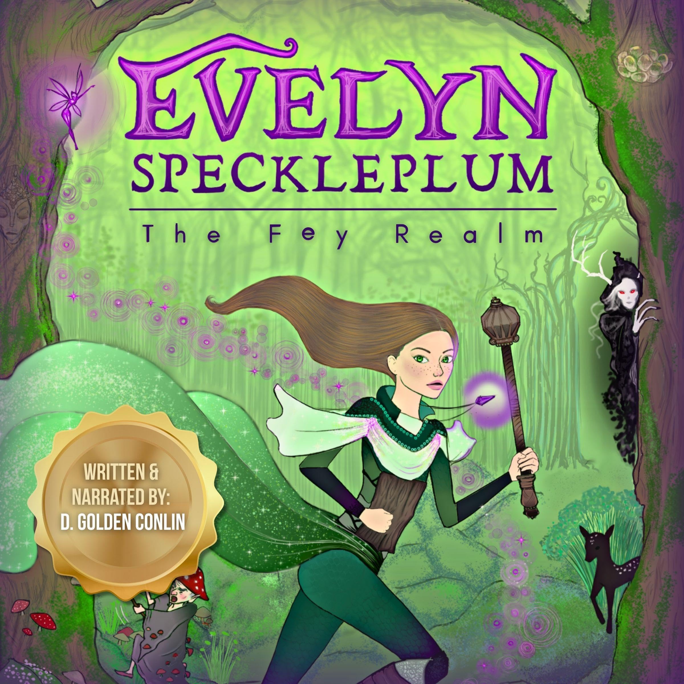Cover art for Evelyn Speckleplum: The Fey Realm