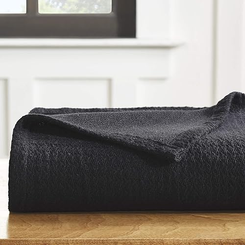 Miniatura 3 de BLUENILEMILLS BNM - Manta de algodón con tejido de gofre, para picnic, playa, viajes o campamento, cómoda manta, decoración de dormitorio,