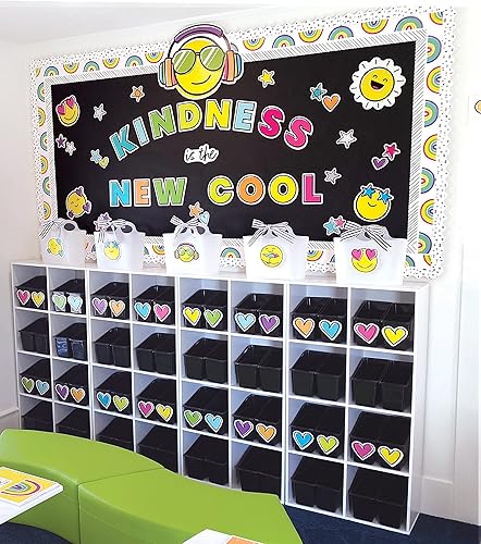 Vista 226 de Carson Dellosa Grow Together - Bordes de madera clara para tablón de anuncios de 65 pies, 1 rollo de ribete natural para pizarra blanca, corcho