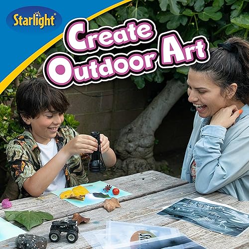 Miniatura 7 de StarLight Papel UV  Kit de arte de impresión solar para niños  Proyecto de impresión solar  Juego de papeles de fotografía súper fotosensibles y