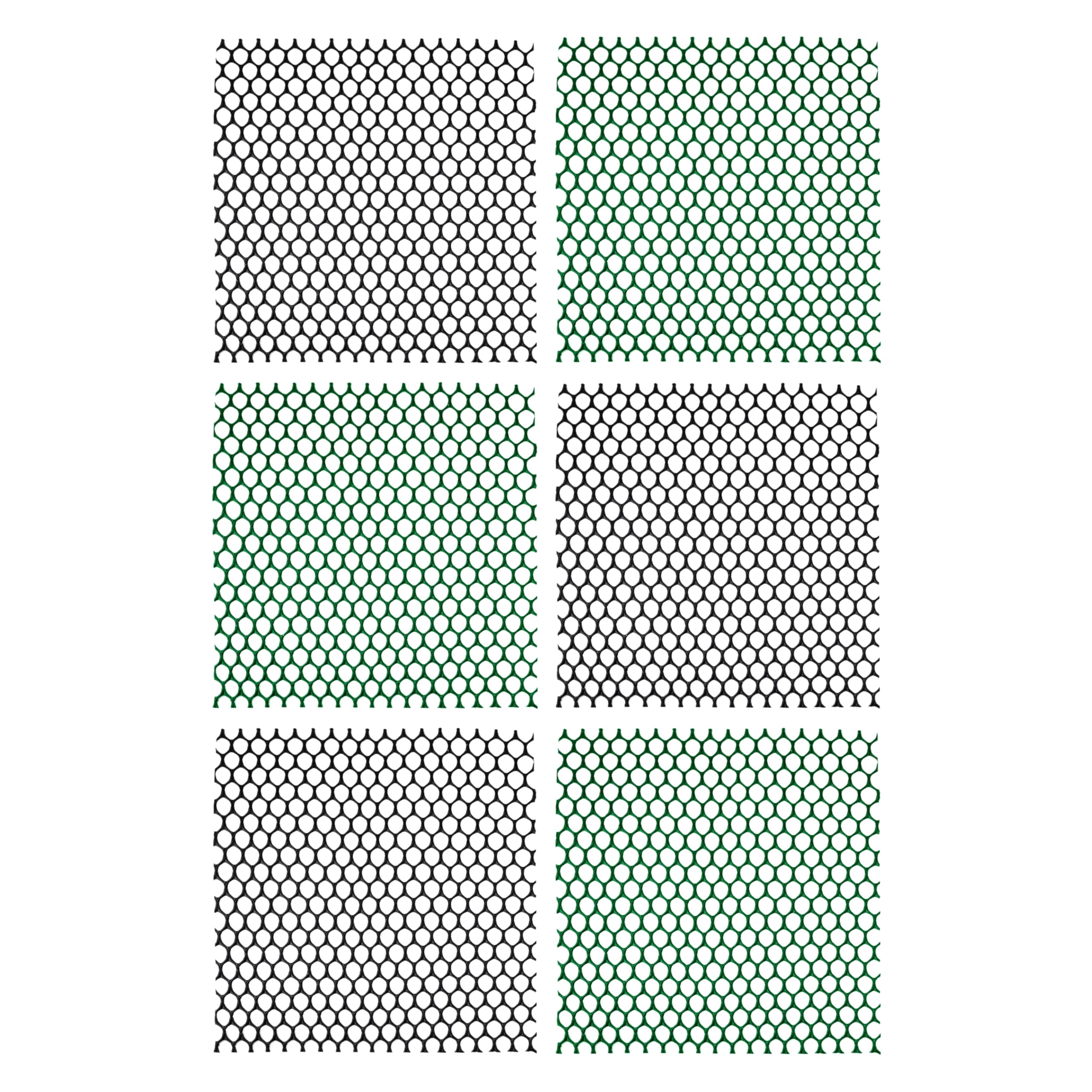 Drying Mat for Cheese - Pack of 6 - Cheese Making Black Mat - Cheese Ripening and Draining Mesh