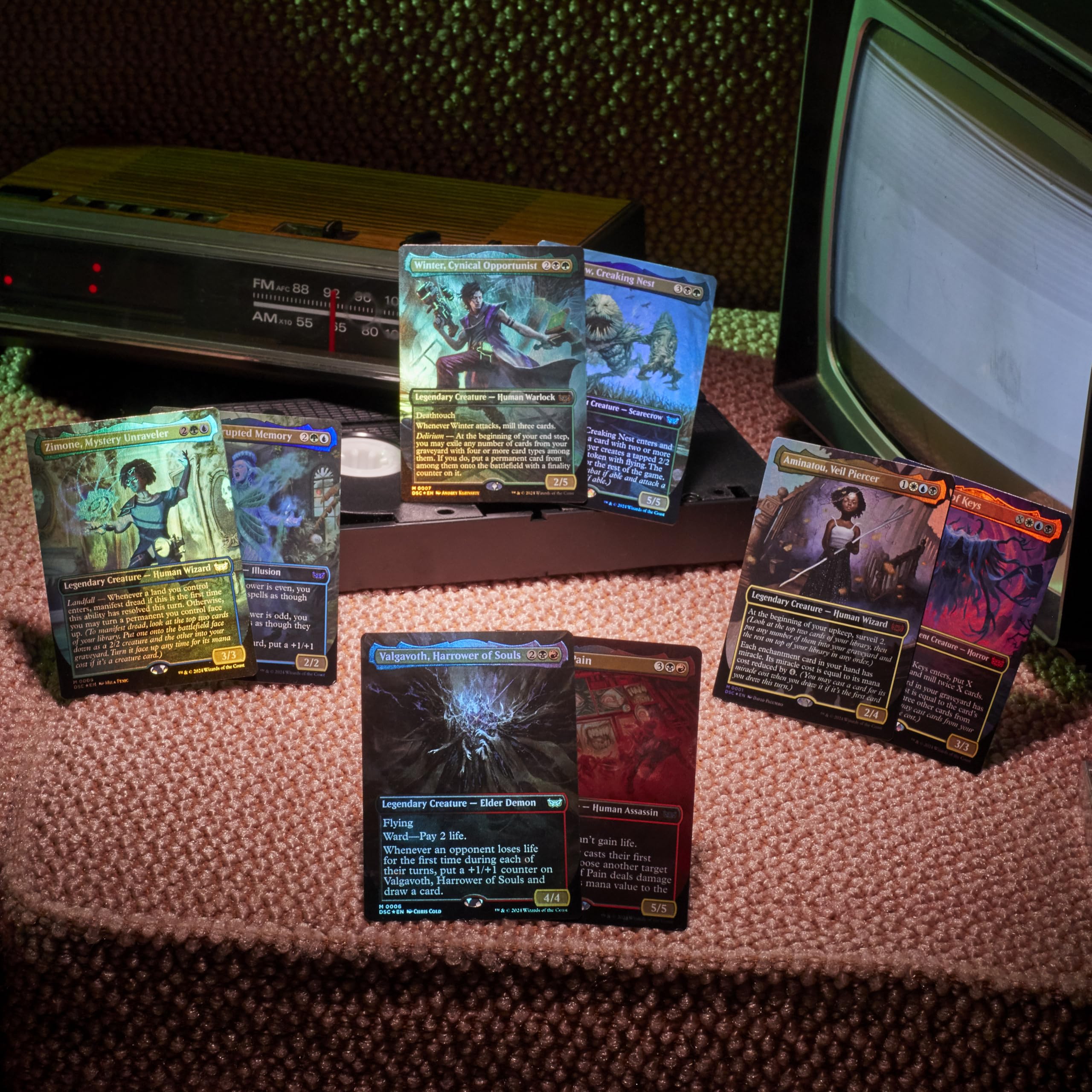 Amazon.com: Magic: The Gathering Duskmourn: House of Horror Commander Deck  Bundle