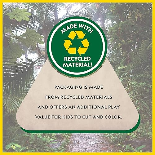 Miniatura 10 de National Geographic El juego de diario de actividades para niños incluye figuras de juguete realistas de animales, libro de datos de lectura de