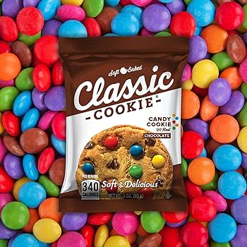 Amazon.com: Classic Cookie, Soft Baked Cookie, Candy Cookie 3oz, 8