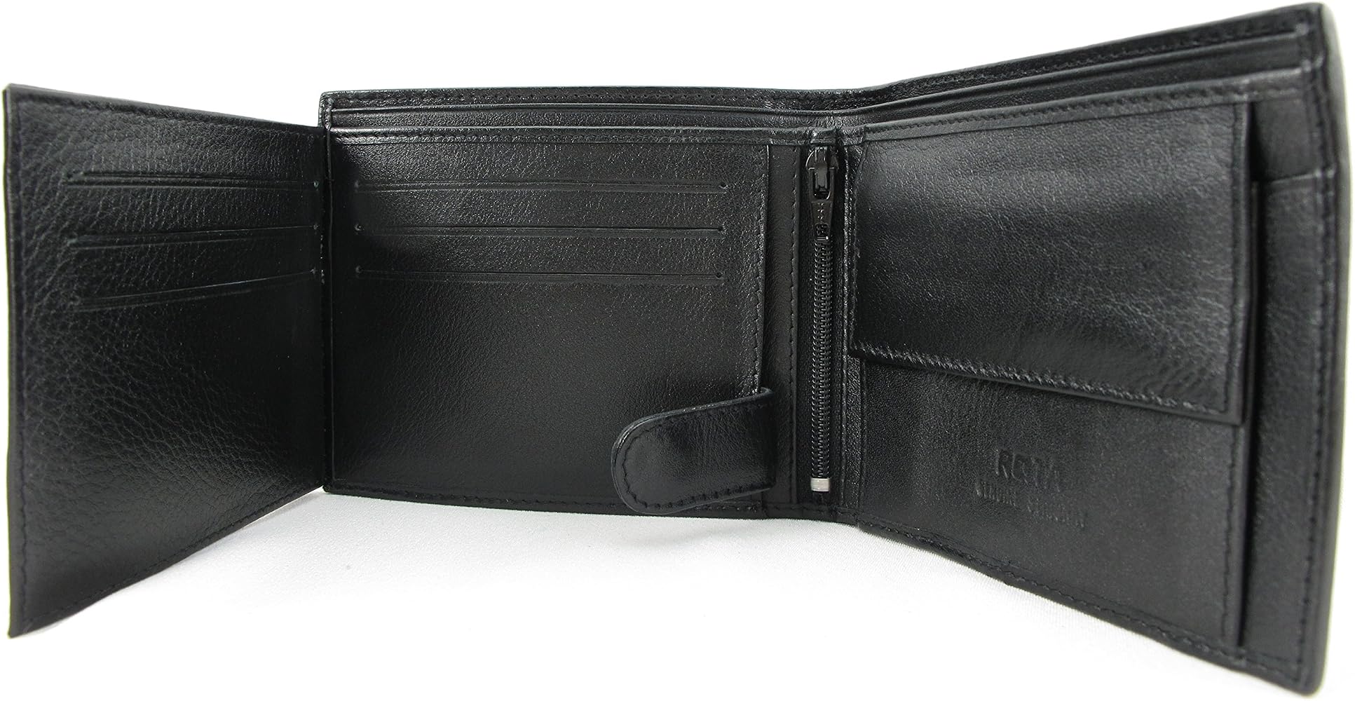 Amazon.com: PELGIO Genuine Stingray Skin Leather Bifold Wallet