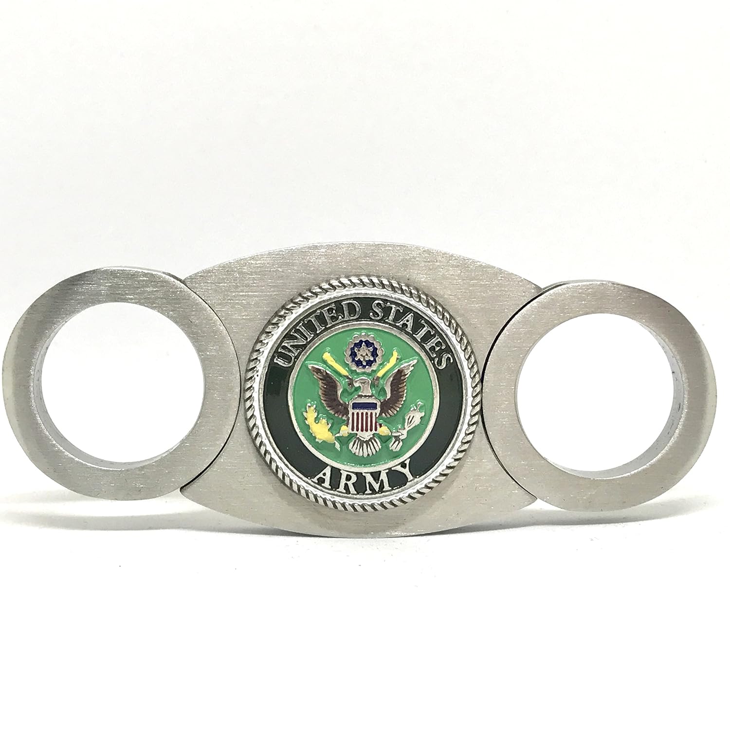 US Army Cigar Cutter, SelfSharpening Double Guillotine
