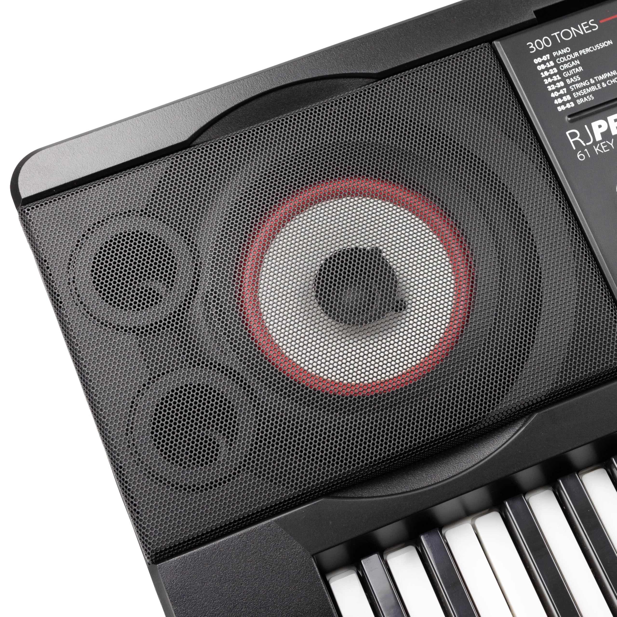 RockJam Rechargeable Semi Weighted 61-Key Keyboard Piano with MIDI Connectivity
