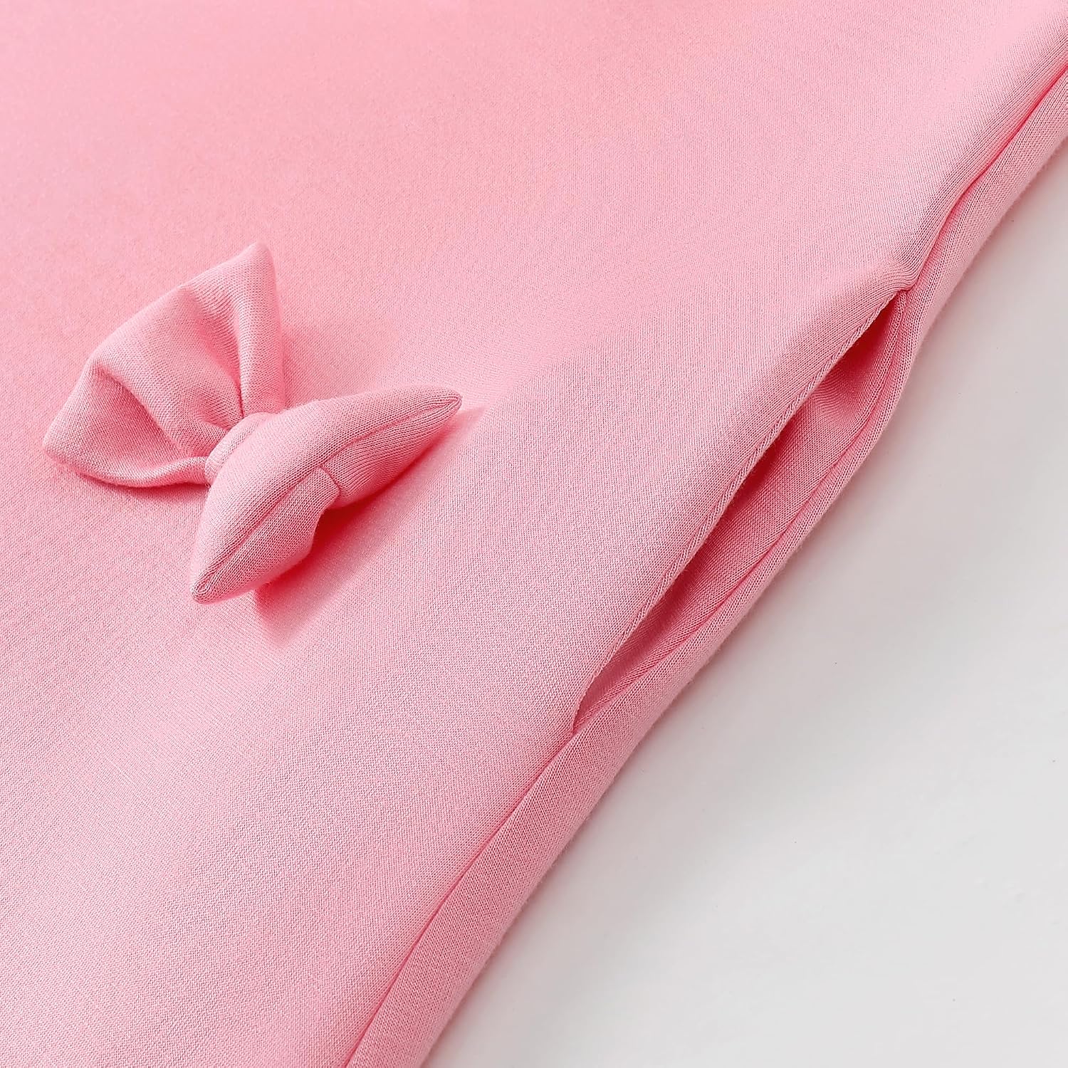 Girls Sleeveless A-Line Bow Casual Party Dress