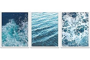 Ocean Prints Wall Art - Tranquil Blue Hues to Soothe Your Soul