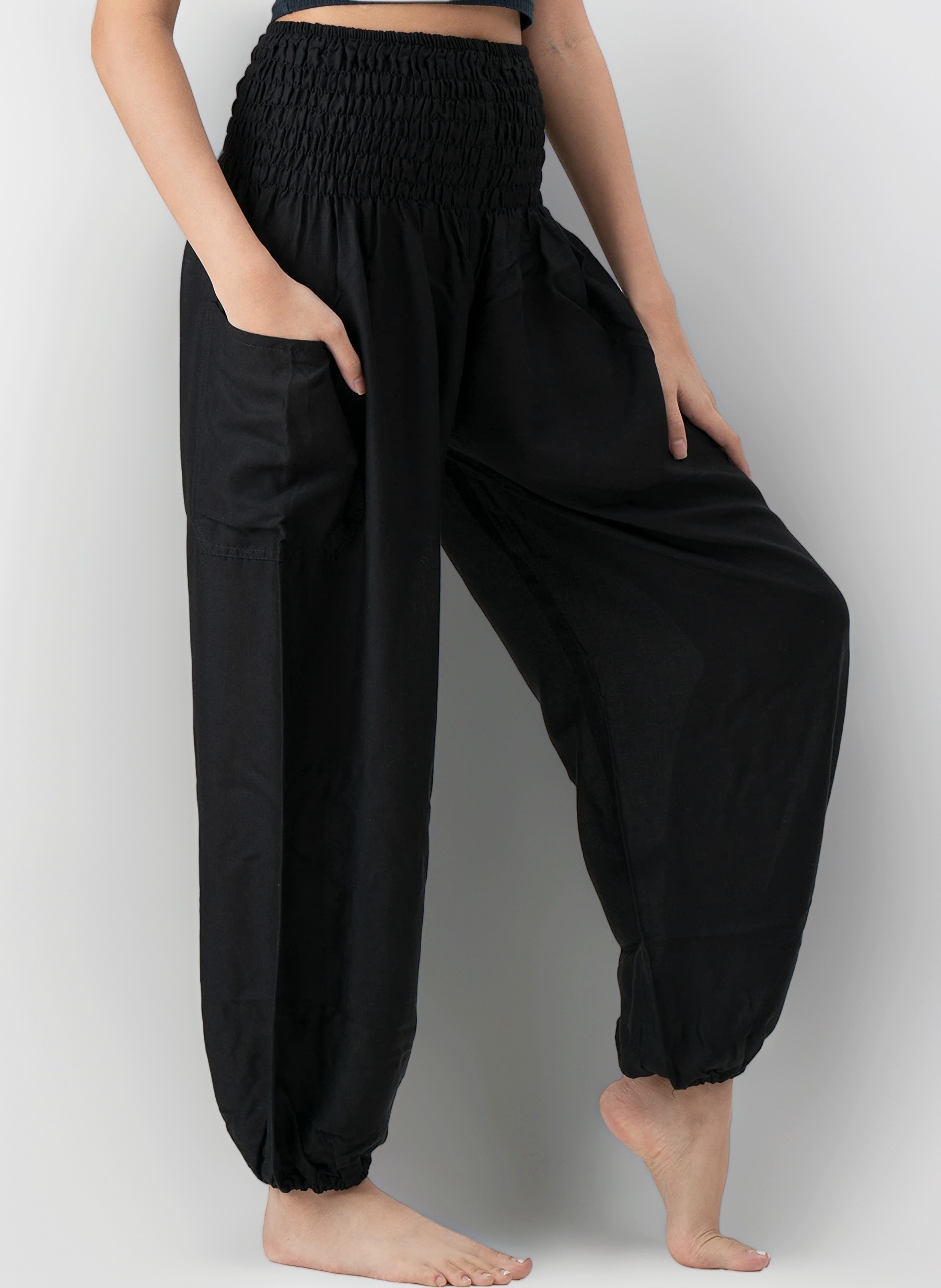 Women's Harem Pants Women Boho Clothes Hippie Pants Yoga Pants with Pocket for Women Harem