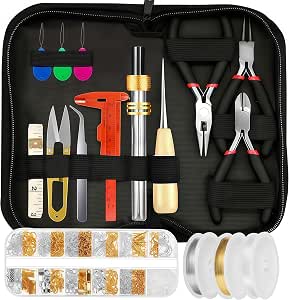 MONVICT Jewelry Making Supplies Kit, 24 + 845 Pcs