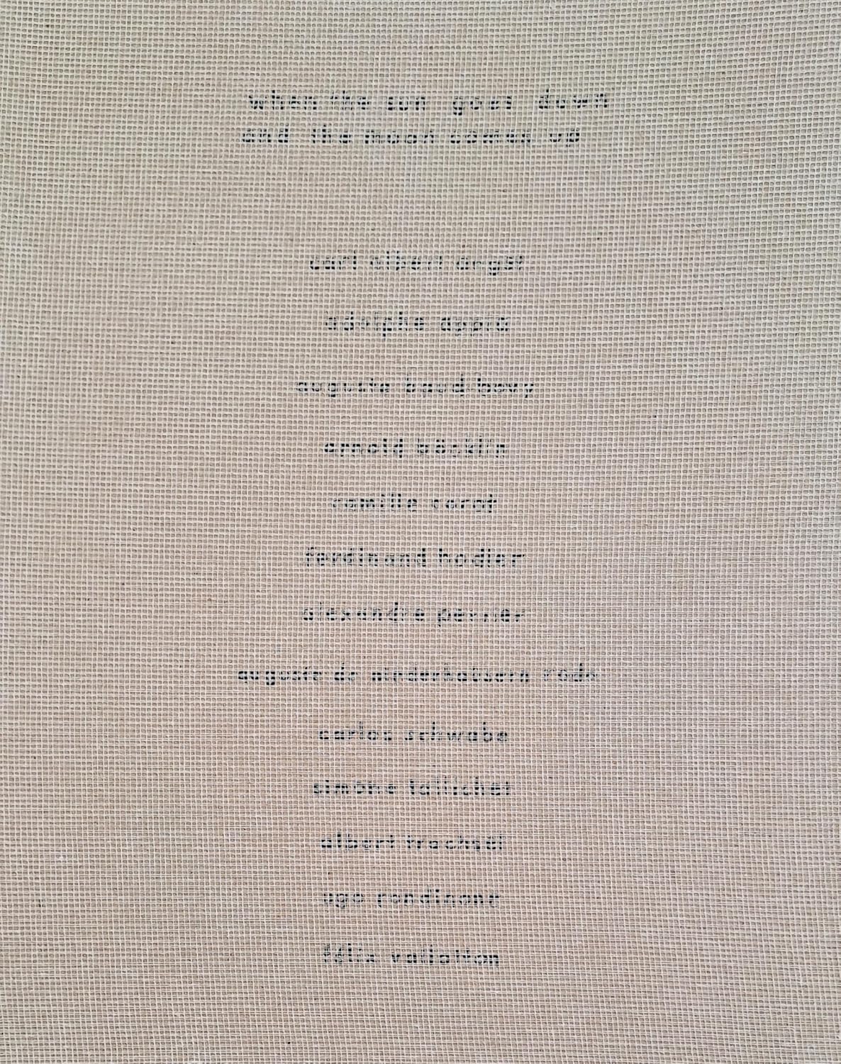 When the Sun Goes Down and the Moon Comes Up